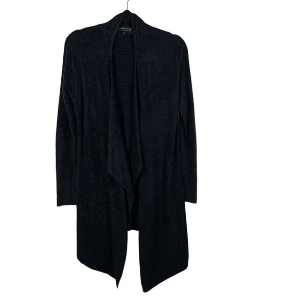 Barefoot Dreams Sweaters - Barefoot Dreams CozyChic Lite Island Wrap Black Women’s Size S/M‎ Cozy Soft